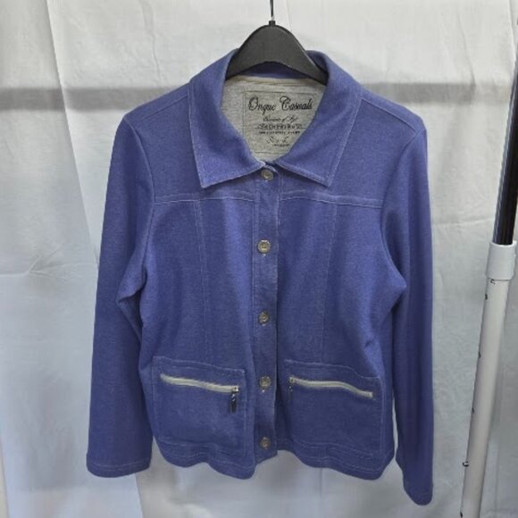 Onque1 Casuals Large blue jacket - Picture 1 of 4